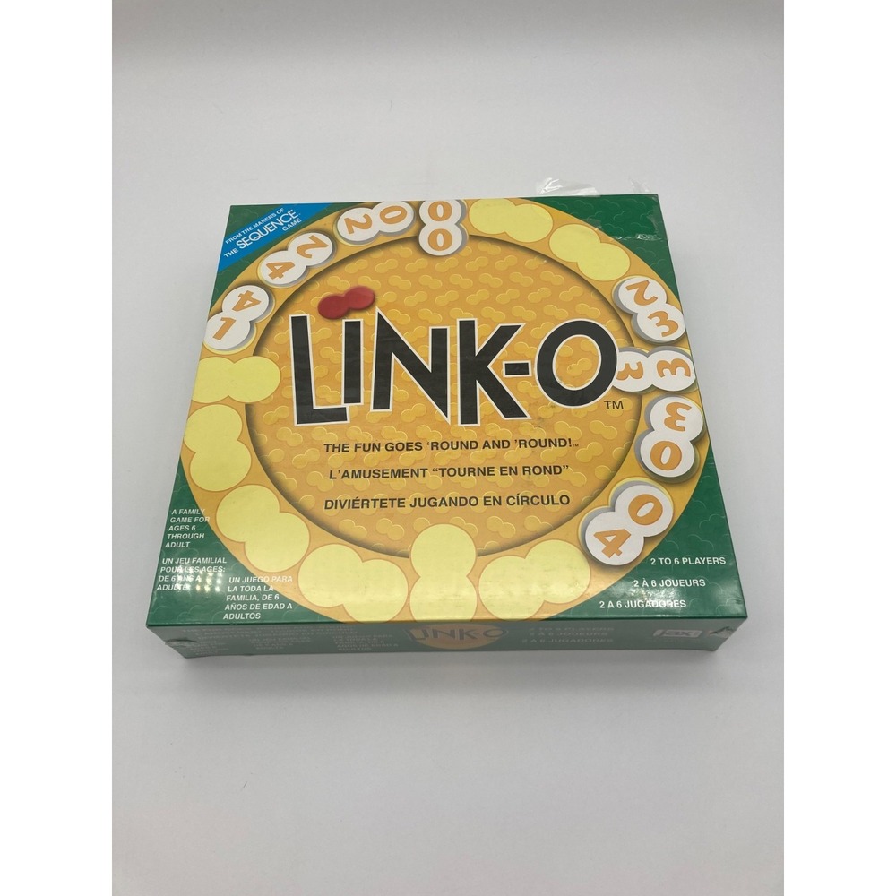 Link-O Family Board Game - 2 to 6 Players - New, Sealed